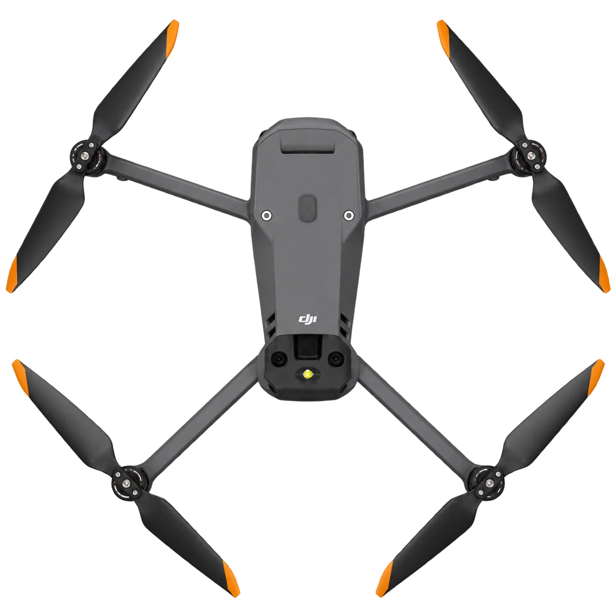 Квадрокоптер DJI з оранжевими пропелерами